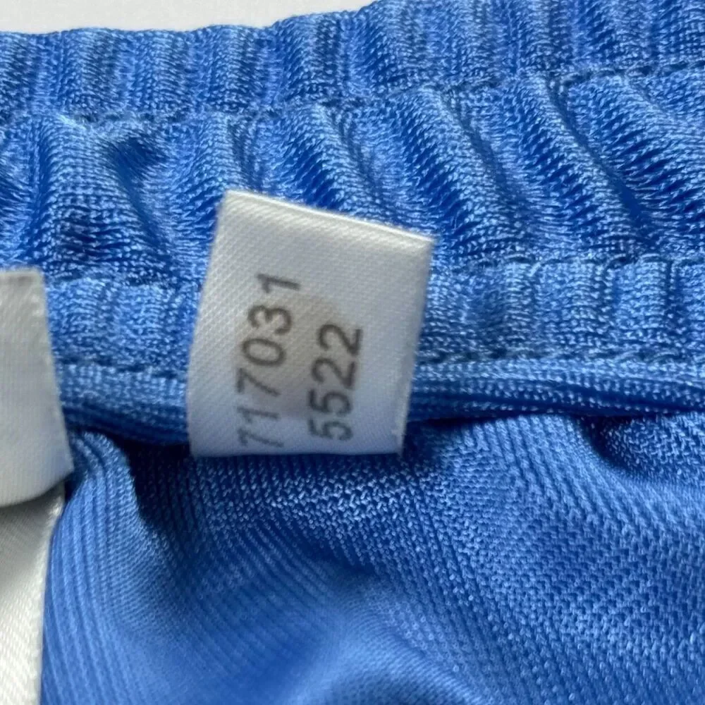 Adidas Pure Game Series Tearaway Joggers Blue Y2K Track Pants Small